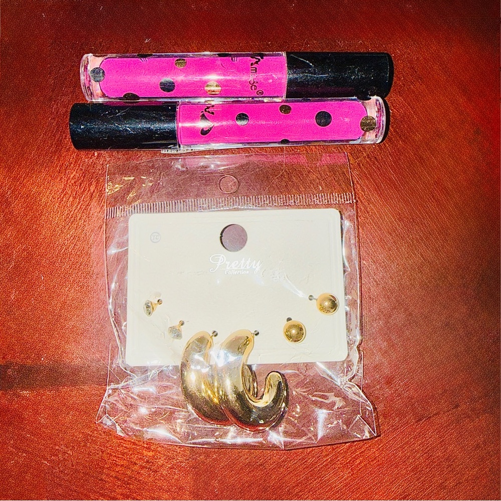 Lippies & Earrings Set